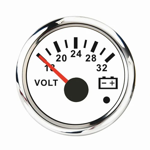 voltage gauge reading low