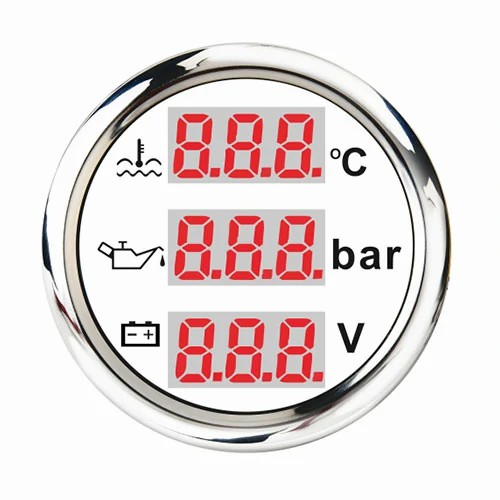 oil temp and pressure gauge