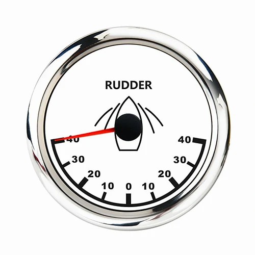 rudder angle indicator cutout