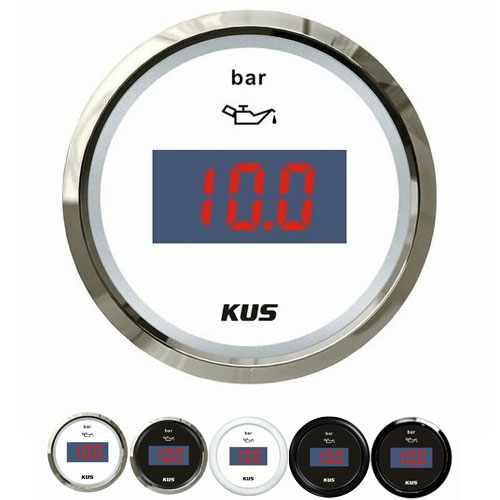 KUS 10 Bar Digital Oil Pressure Gauge - CEPR