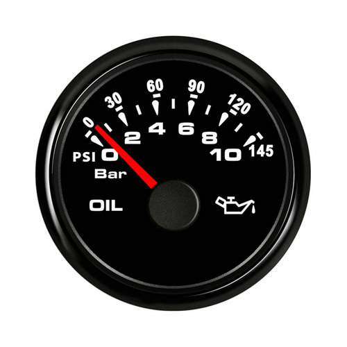 electric oil pressure gauge with sender