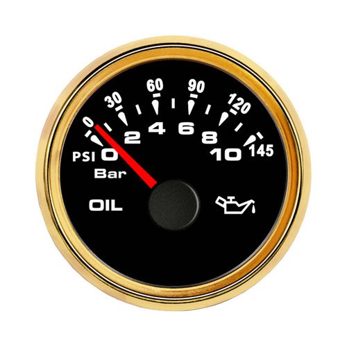oil pressure gauge goes up and down while driving