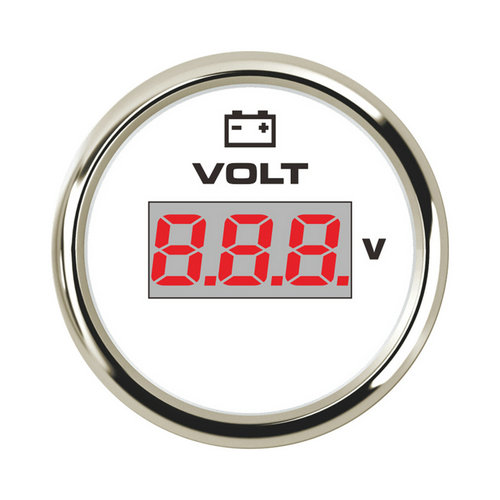 Digital Voltmeter Voltage Gauge 8-32V with Backlight 52mm(2