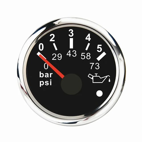oil pressure gauge fluctuates from high to low
