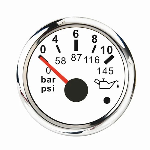 mechanical oil pressure test gauge
