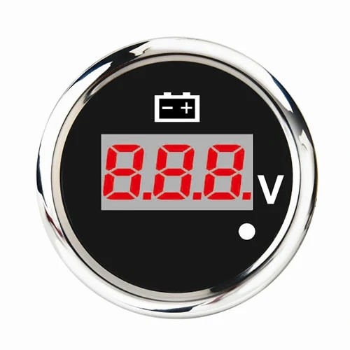 motorcycle digital voltage gauge