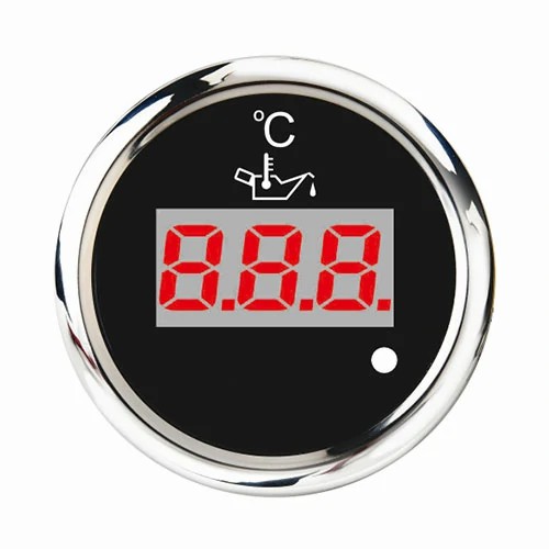 autometer oil temp gauge install