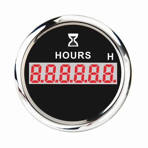 hour meter tachometer gauge