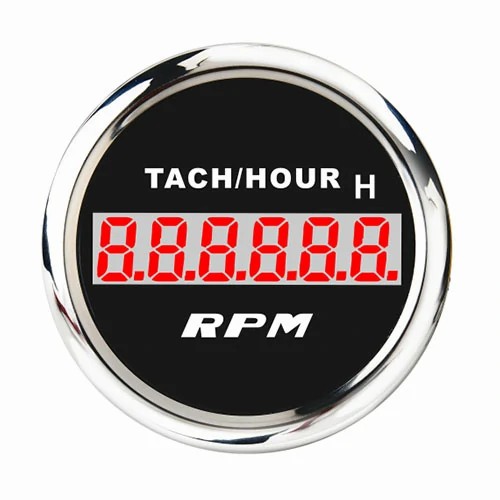 tachometer hour meter combination