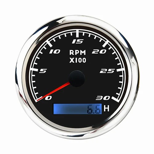 tachometer bouncing up and down