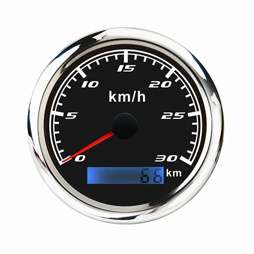 what kind of speed is registered by an automobile speedometer?