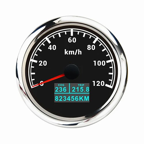 combination analog speedometer tachometer mph