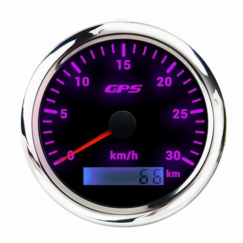 the speedometer of an automobile reads