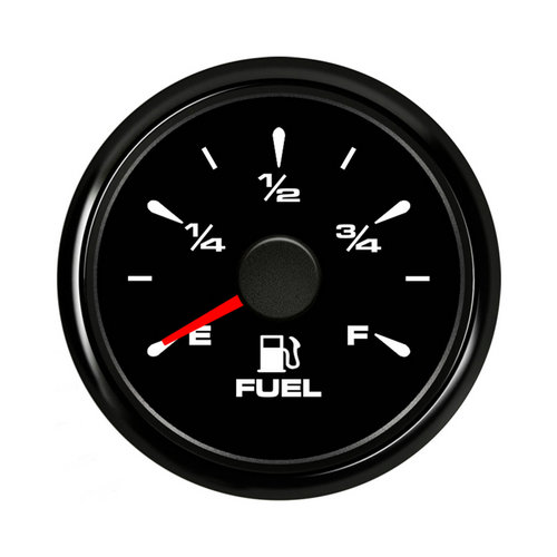 aftermarket fuel gauge with low fuel level light
