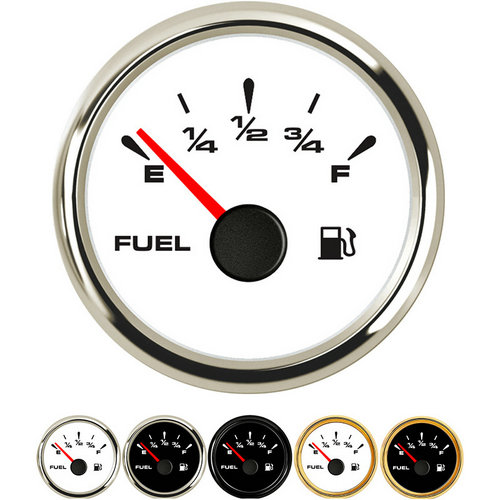 52mm Fuel Oil Level Gauge Meter Indicator Universal 9-32V