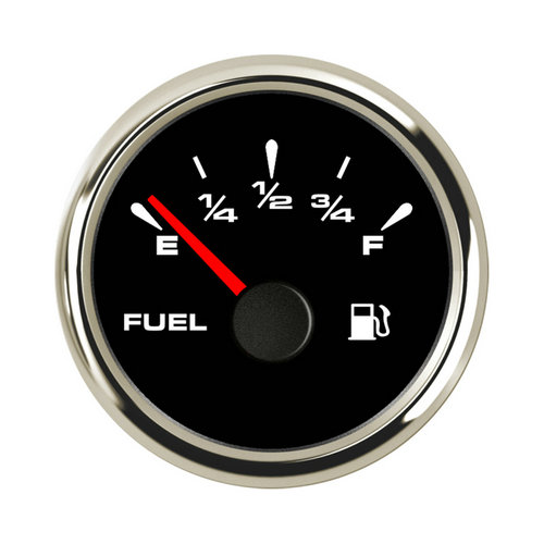set a mercury smart craft gauge fuel level
