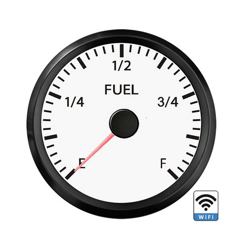 aftermarket fuel gauge with low level light