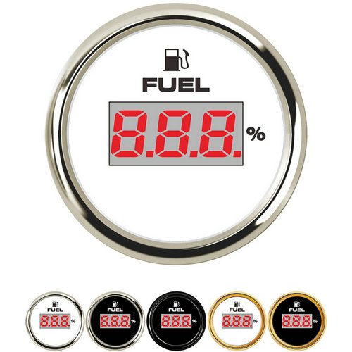 Universal 52mm Digital Fuel Oil Level Gauge Meter