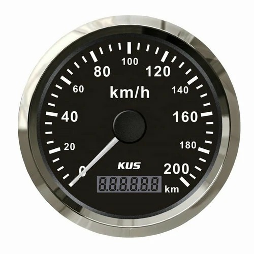 average speed is indicated on the speedometer