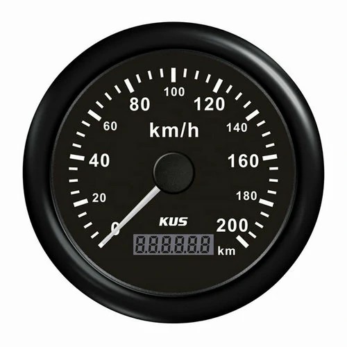 what does the red line on a speedometer mean