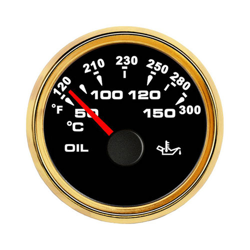oil temp gauge what does it do