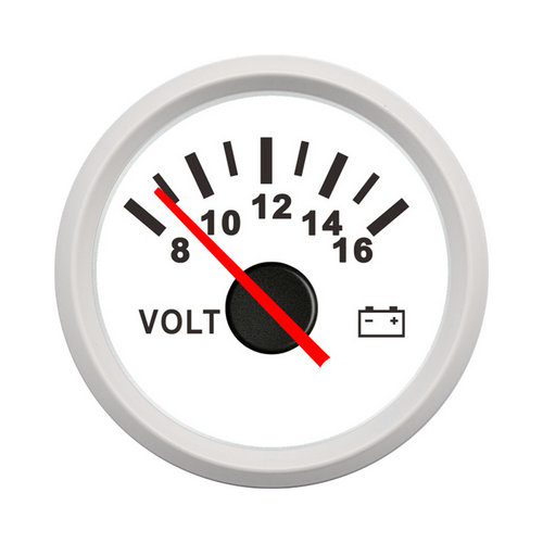 voltage gauge reads lower than what it really is