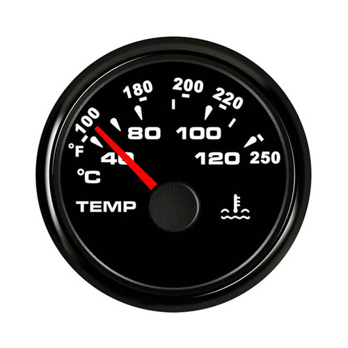 auto meter digital water temp gauge